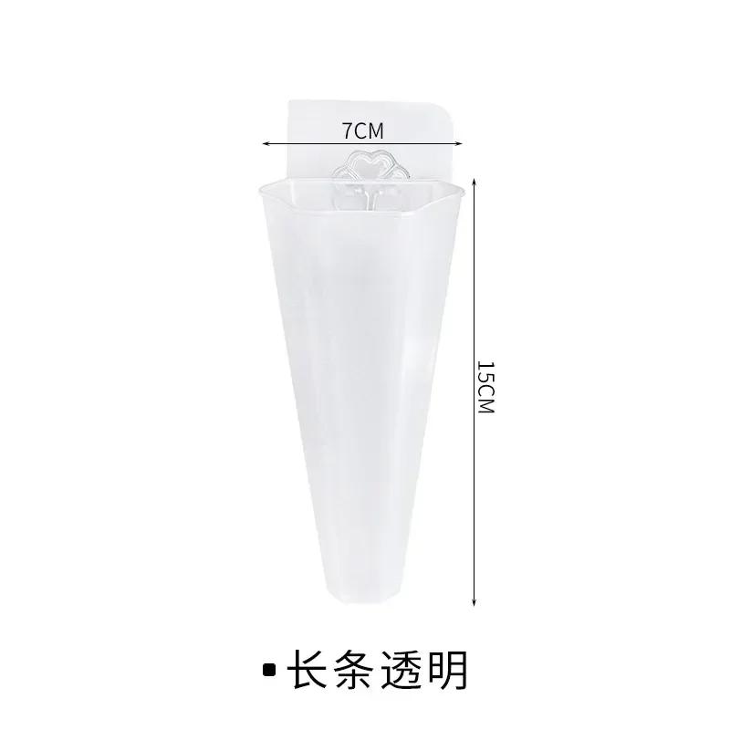 

1 шт. пластиковая ваза гидропоника настенная подвесная ваза для растений зеленый цветочный горшок с укропом корзина-кашпо украшение для дома и сада