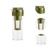 Cold Brew Coffee Maker Kitchen Gadgets Reusable Beverage Container Tea Pot for Hiking Camping Office Picnics Outdoor Activities