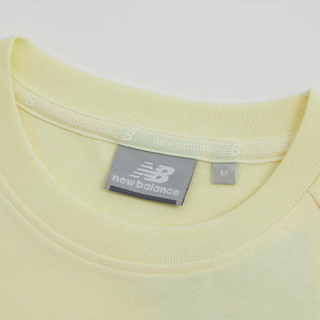 New Balance Regular T Shirt Women's Light Yellow NEE22342-LYL
