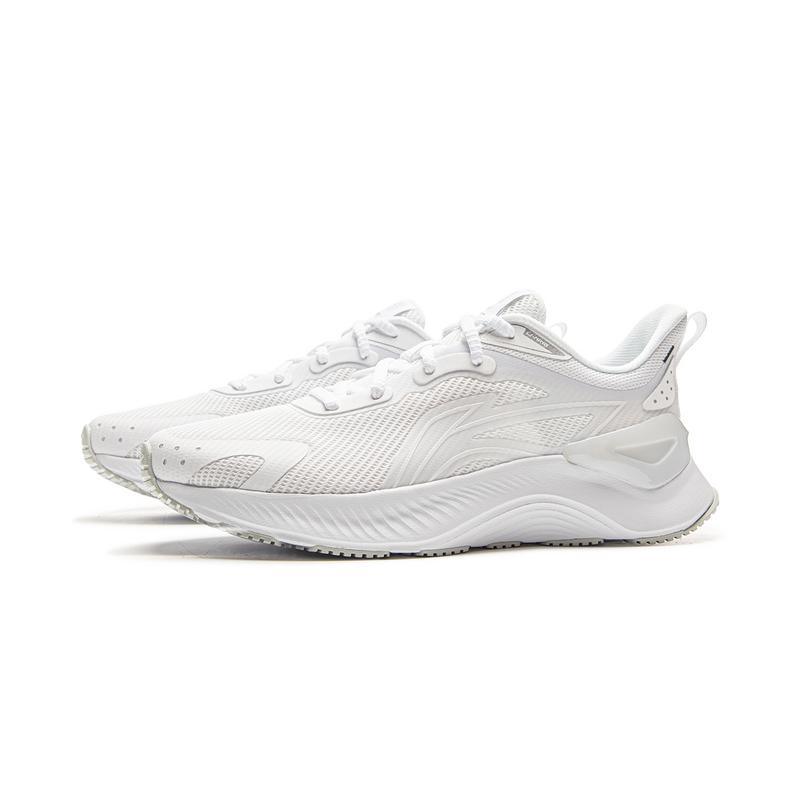 New LiNing Cushioning Anti-Slip And Wear-Resistant Low-Top Casual Running Shoes Women's Standard White ARHV022-3