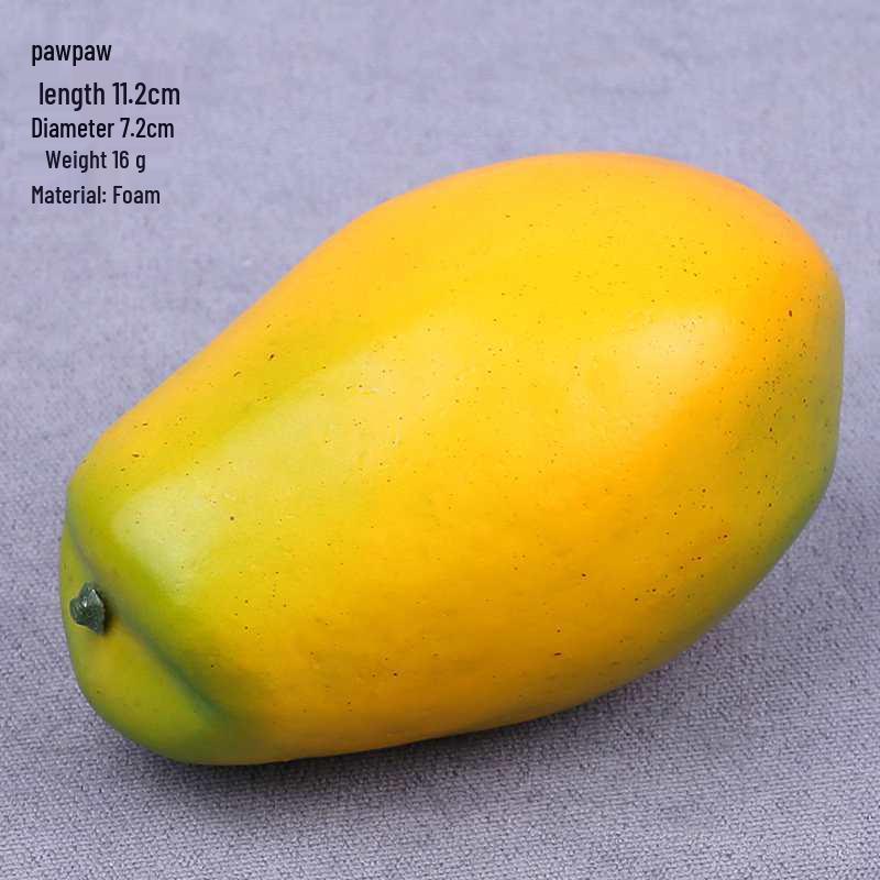 Foam Fruit Model Set: Educational Toy & Display with Plastic Apples, Bananas, Grapes for Kids