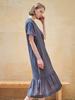 Acud V Neck Relaxed Strap One-Piece_Navy