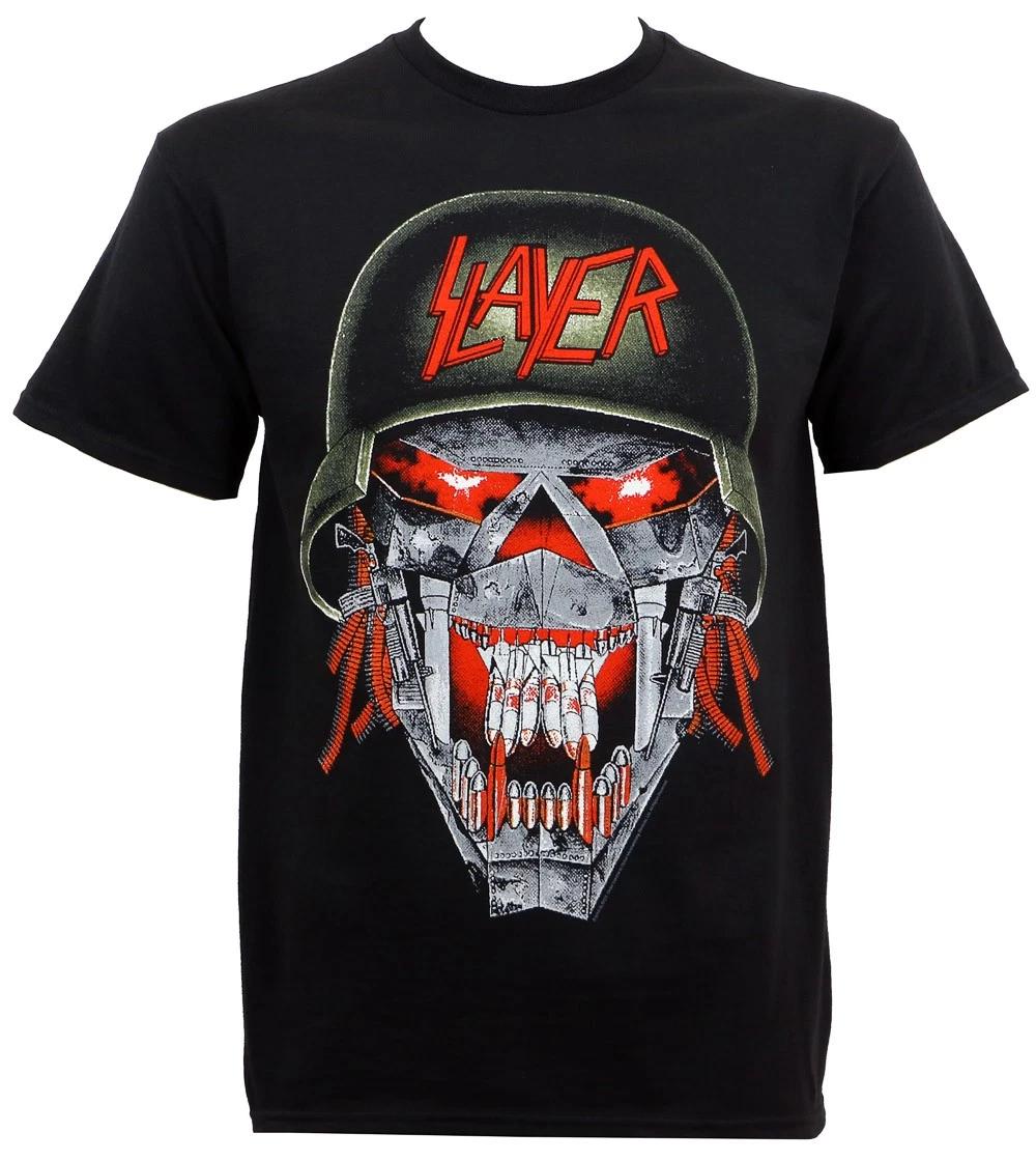 SLAYER Band War Ensemble Metal Skull T-Shirt SMALL NEW S