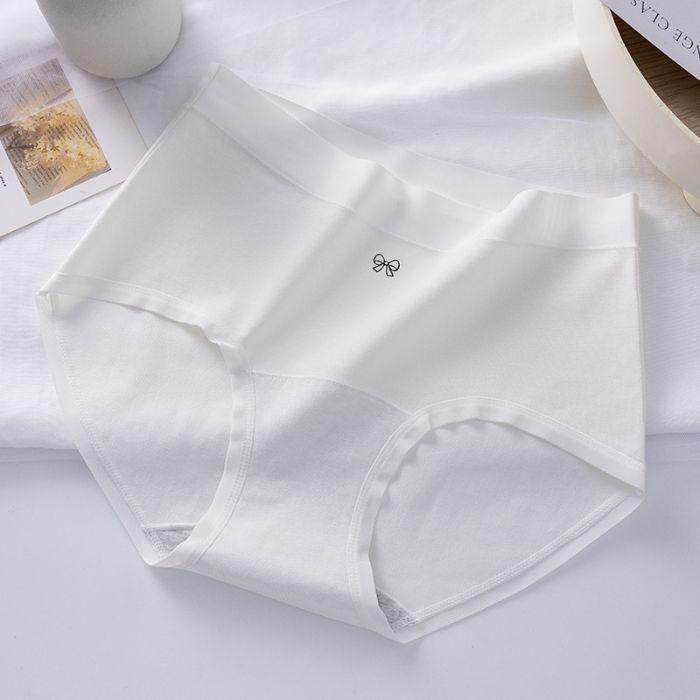 Female Autumn and Winter New Cotton Pure Color Breathable Comfortable Hip Waist Triangle Briefs