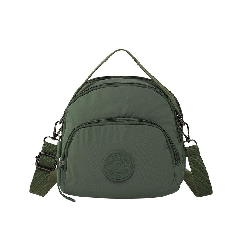 Fashion Simple Ladies Shoulder Bag Large Capacity Oxford Cloth Multi-Layer Crossbody Bag Durable Ladies Commuter Backpacks