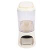 Rice Dispenser Multifunctional 3L Sealed Rice Storage Container with Detachable Lid Measuring Cup for Beans Grains Dry Food
