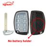 kigoauto Smart key shell case 4 button Trunk for Hyundai Elantra 2016 2017 2018 No battery holder