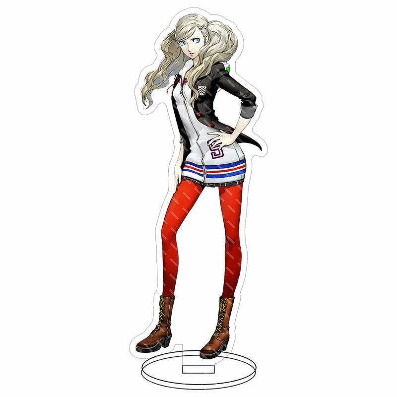 Game Persona 5 Anime Cosplay Acrylic Stand Model Plate Ren Amamiya Ryuji Sakamoto Anne Takamaki Action Figures Desk Decor