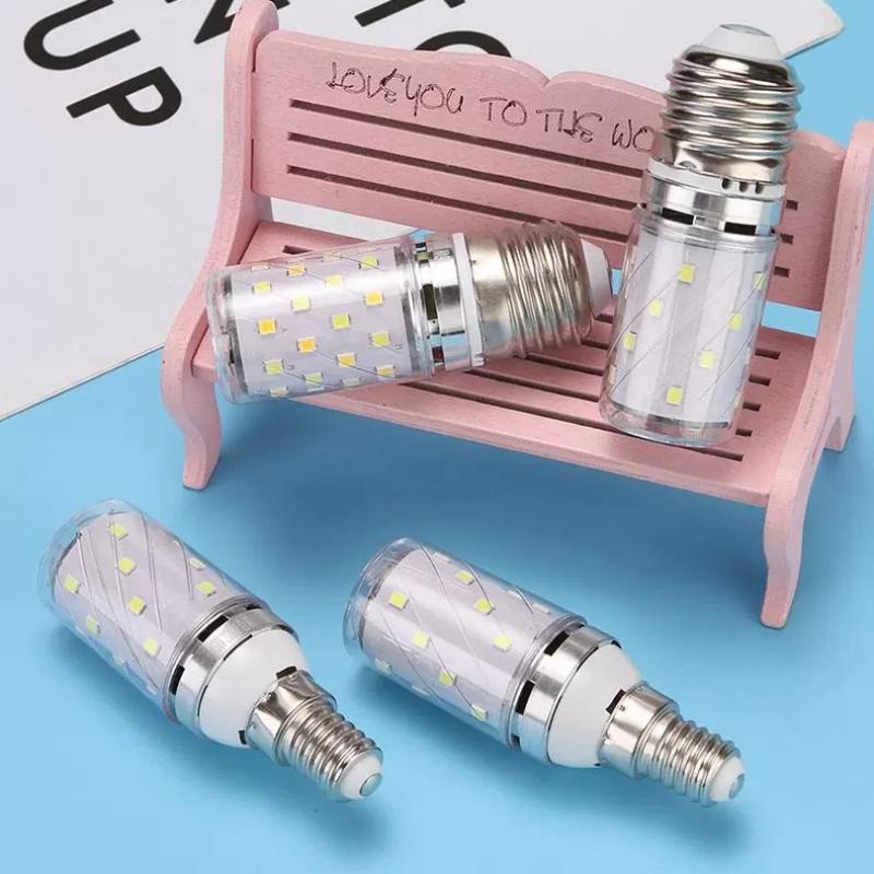 LED Maiskolbenlampe 12W Starkes Licht 3000K 6000K E27 E14 Lampenfassung Haus Notbeleuchtung Glühbirnen Hauslicht