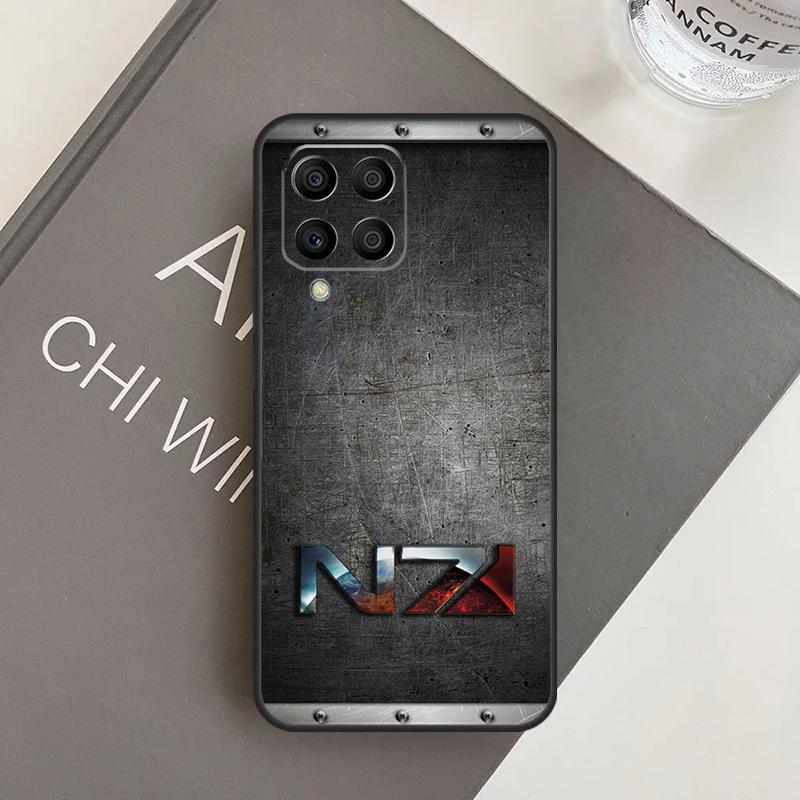 N7 Mass Effect Case For Samsung Galaxy M16 M36 M56 M33 M53 M13 M12 M32 M52 M20 M15 M55 M31 M14 M35 M34 M54