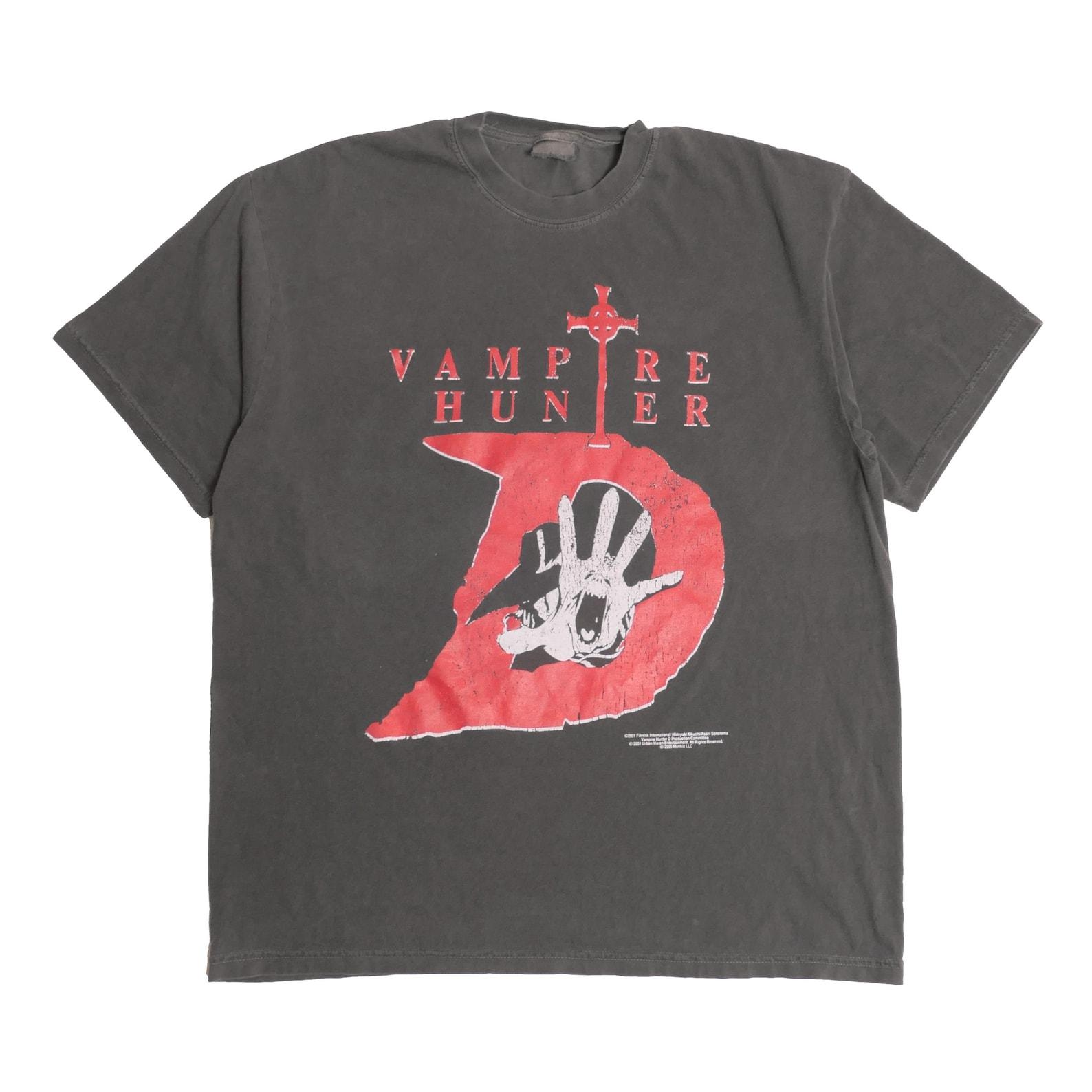 Vampire Hunter D Bloodlust Anime Movie Tee Criterion Cult Classic Cinema Halloween Film Boxy Tee Shirt Japanese film OVA Monster Film - XL S