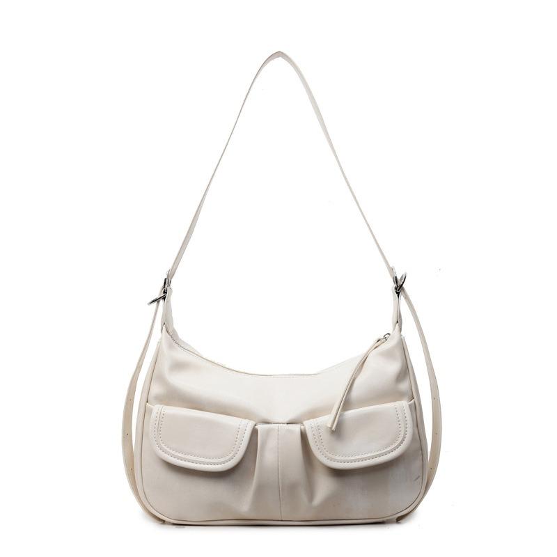 Niche Underarm Bag Women's New Trendy and Fashionable Commuter Saddle Bag Simple and Versatile Shoulder Messenger Bag