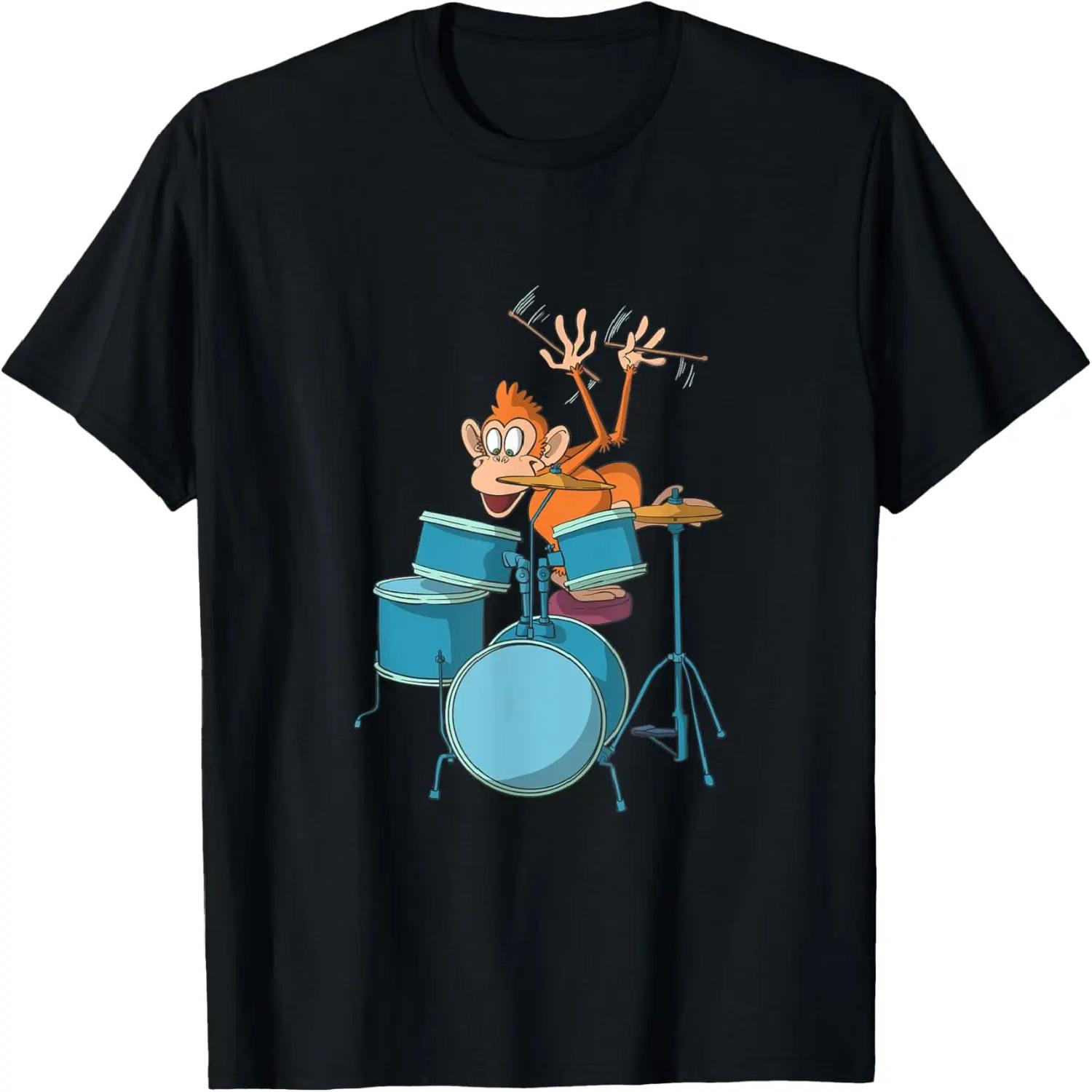 Funny Drums Player Retired Drummer Percussion Old Men Drums T-Shirt S