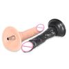 Sex Machine Attachment ROUGH BEAST 7.28" Black/Flesh Dildo for Sex Machine Vac-u-lock Love Machine Attachment Anal Plug Adult Sex Toys