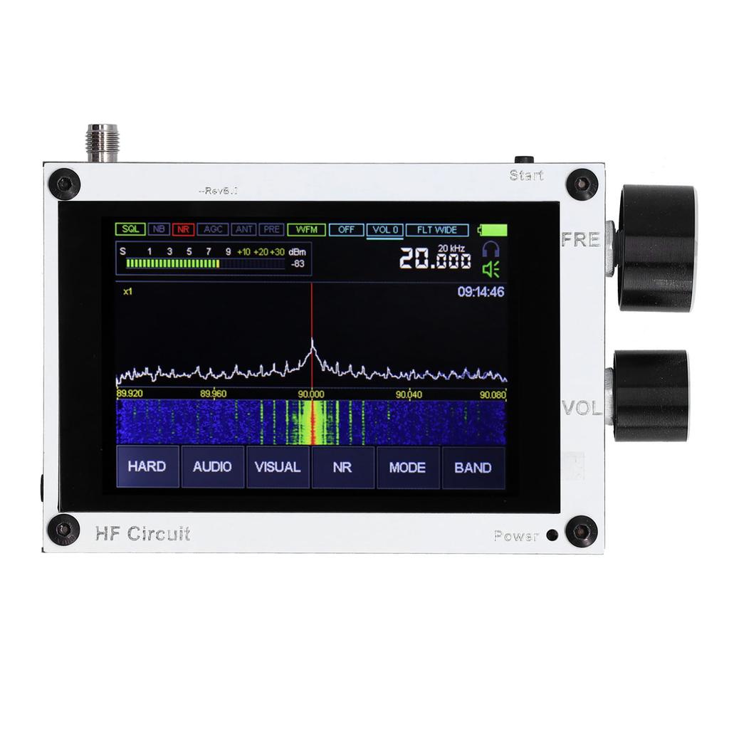SDR Receiver Touch Screen Wireless Receiver Industrial Accessories 50kHz‑2GHz 3.5in