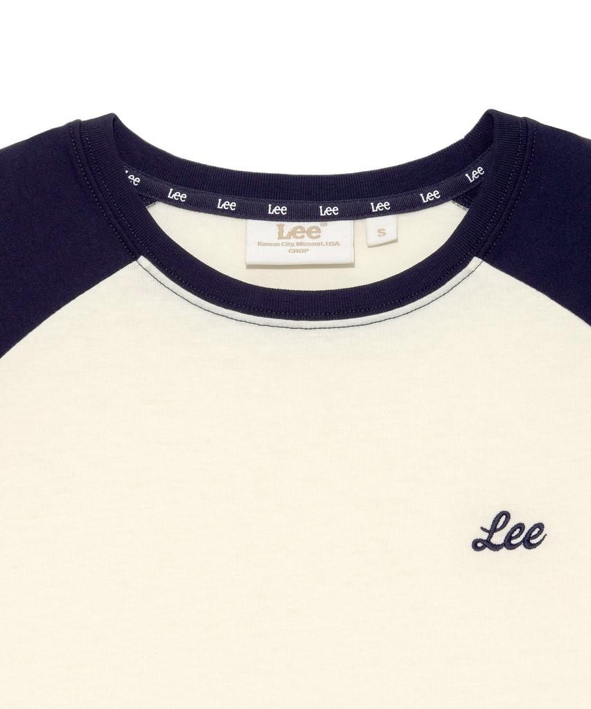 LEE Women'S Raglan Crop T-Shirt Navy