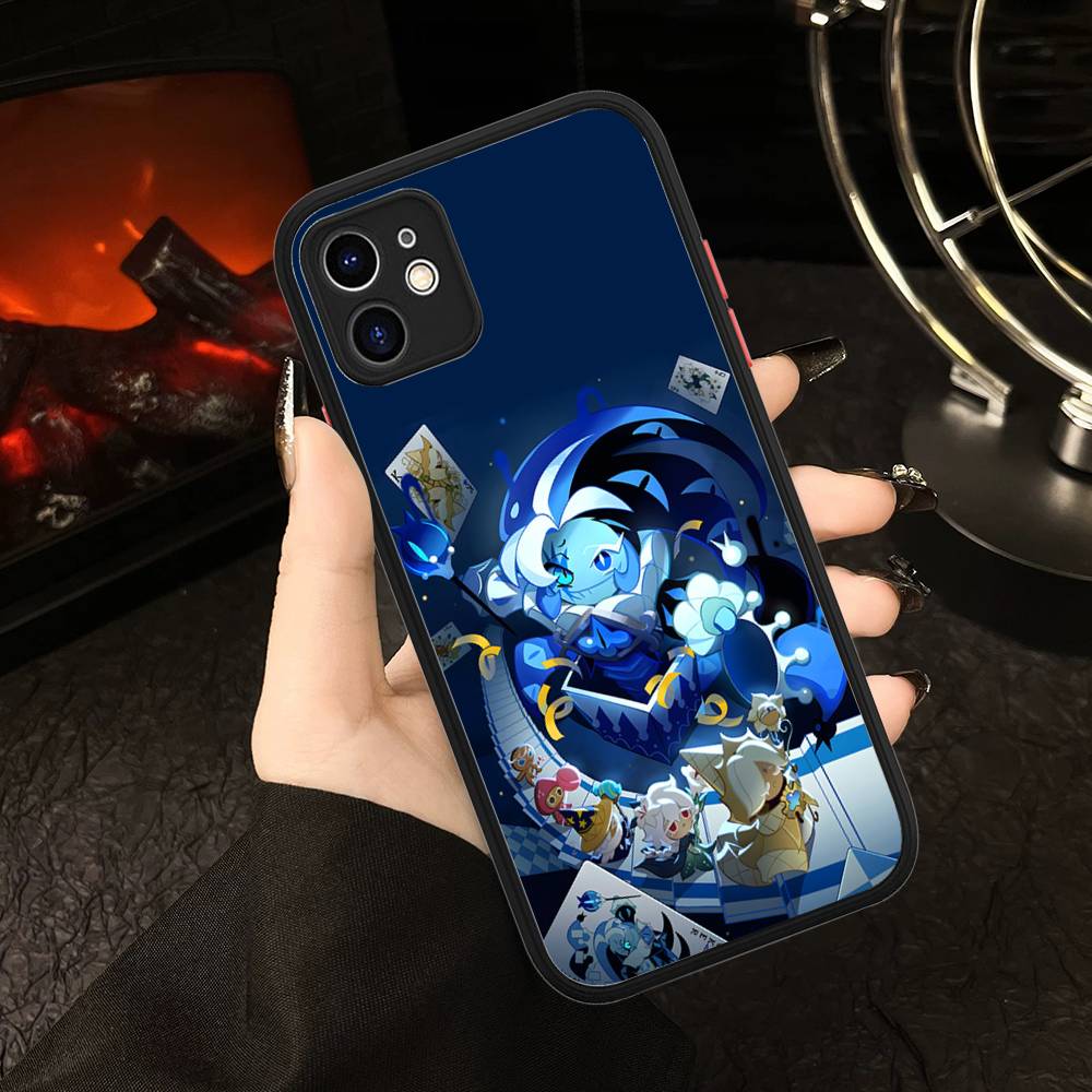 Cookie Run Kingdom Phone Case For IPhone 16 15 14 Plus 15 13 12 11 Pro Max X XS MAX Matte Cover