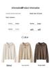 Women's Thickened Cashmere Cable Knit Half-Zip Lapel Sweater - Autumn/Winter Casual Trend