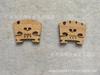 Hard Maple Violin Bridge, 44mm, Accessories