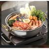 12 Inch Stainless Steel Nonstick Deep Frying Pan Hot Pot with Lid Soup Pot Wok Two Handle Hold PFOA Free, Dishwasher Oven Safe