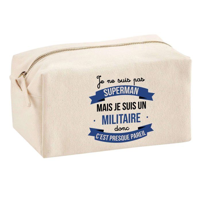 Multifunction Military Superman Pouch Birthday Christmas Gift Colleague Departure Retirement | School Pouch Office Supplies