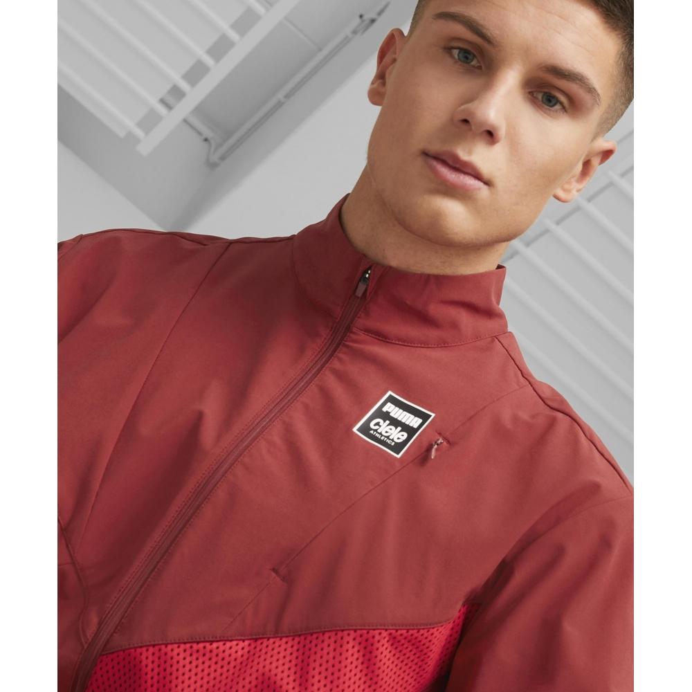 Puma Xcelle Woven Tracksuit Jacket   Red  523424 80
