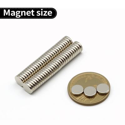 8x2mm Süper Güçlü Neodimyum Mıknatıs N35 NdfeB Kalıcı Manyetik imanes Yuvarlak Güçlü Mıknatıslar Buzdolabı Mıknatısı