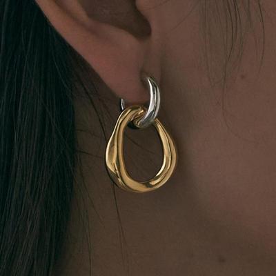 Metal Texture Earrings