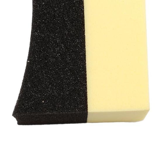 2Pcs Multifunctional Car Sponge U-Shaped Tyre Cleaning Compact Waxing Wheel Cleaning Brush Sponge