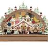 Christmas Decoration Wooden Handmade Exquisite DIY Christmas Ornament for Home Window Type 1