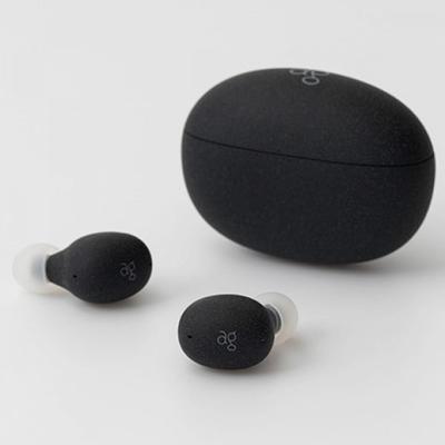 Ag Complete Wireless Earphones Uzura  Quail  Active Noise Cancelling Bluetooth Compatible Black Ag Uzura Black