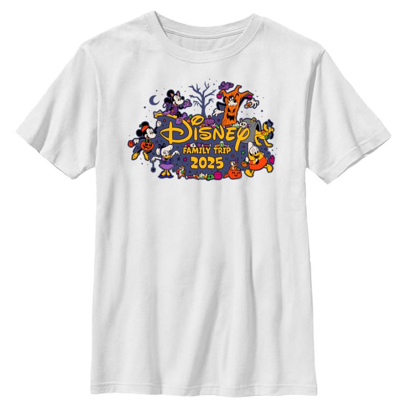 Mickey Friends Disney Family Trip 2025 Halloween Vacation TShirt For  Adults M