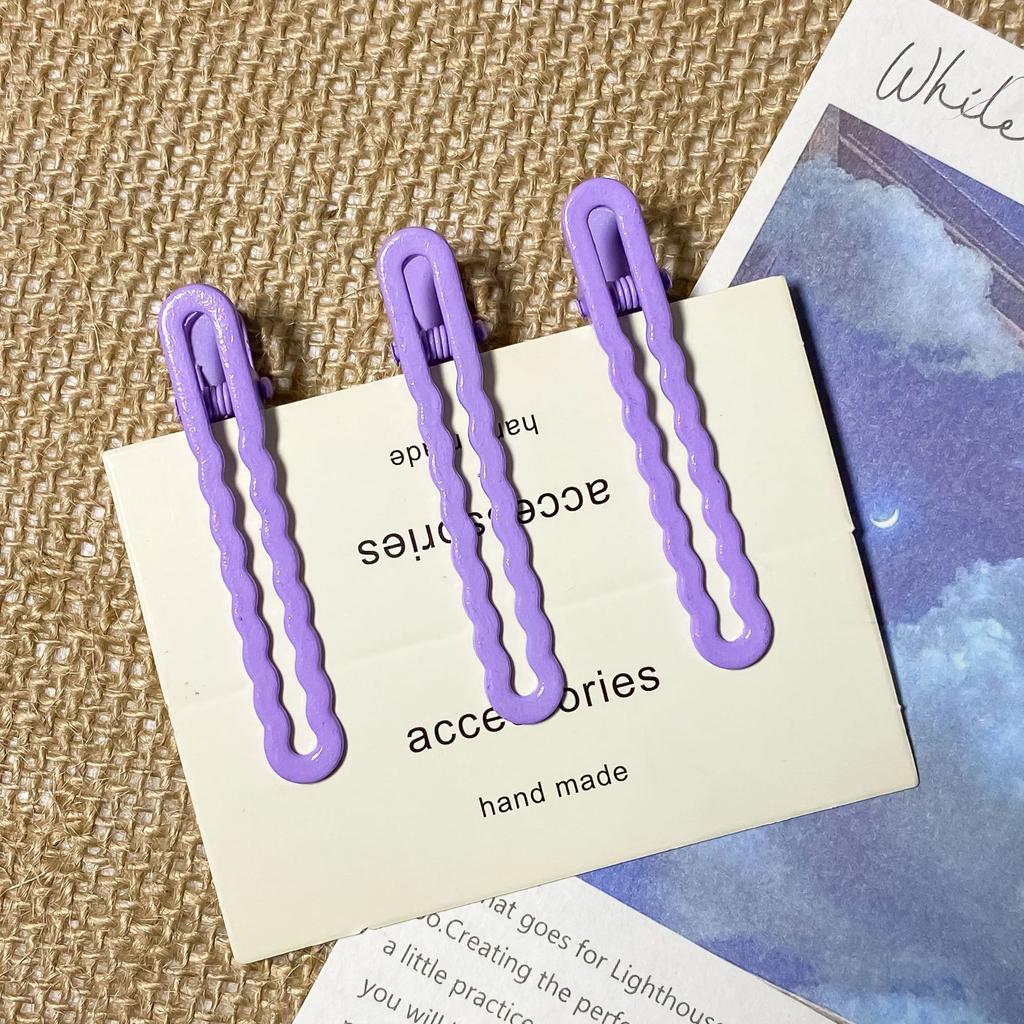 3 Pcs/ Set Geometric Bangs Clips Korean Fashion Hairpins Side Hairgrips Women Girls Hair Accessories Hair Jewelry