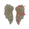 Pearlescent Applique Embroidered Wing Accessory Hand Sewn Sequins And Beads For Wedding Party Attire