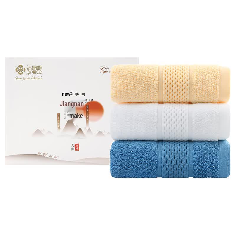 Jeliya Long-Staple Cotton Towel 3-Pack