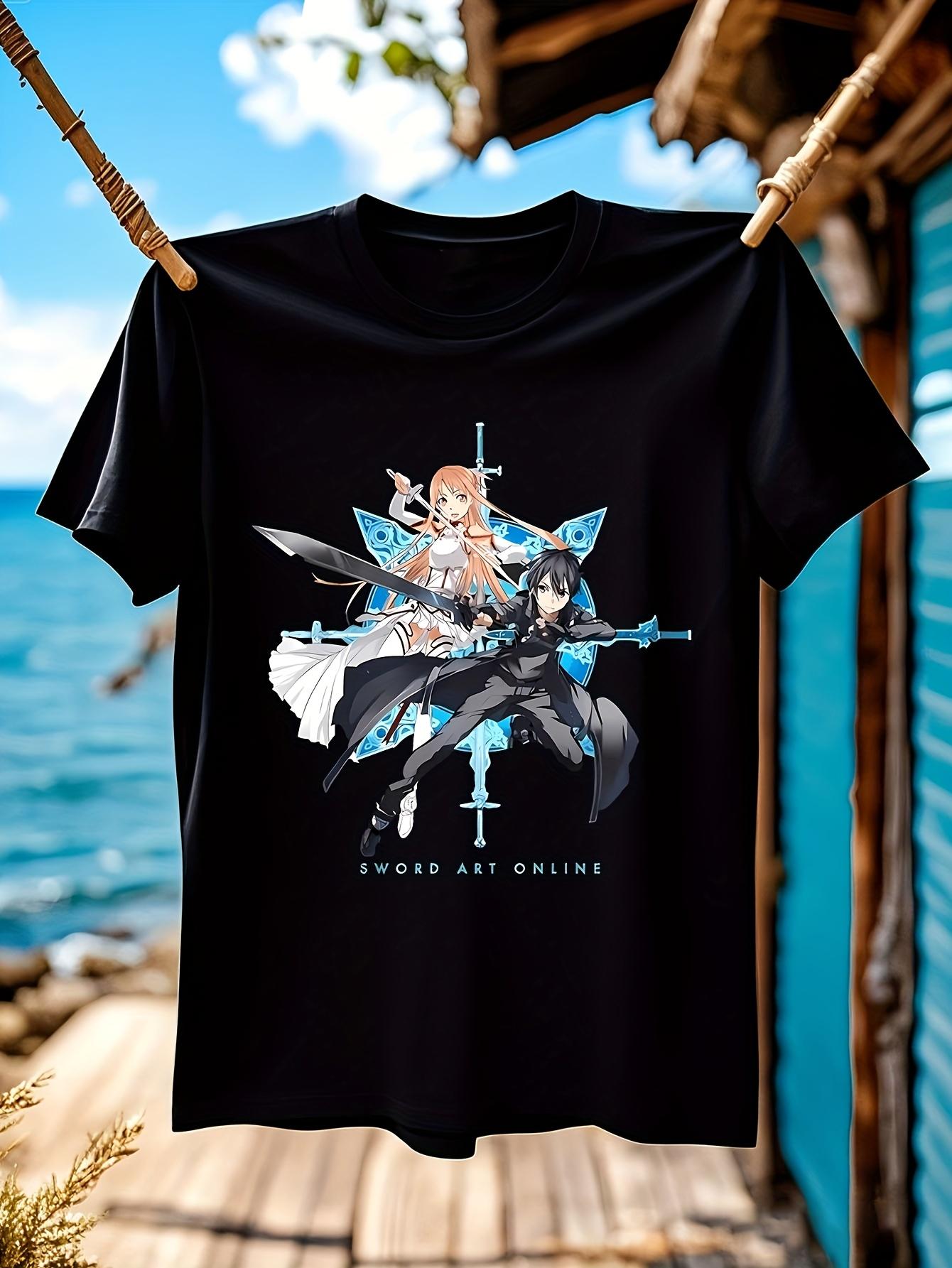Аниме Графическая футболка Графическая футболка - Sword Art Online De... XL