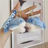 Adorable Shark Plush Keychain Soft Pp Cotton Stuffed Ocean Animal Toy 12cm