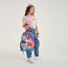 coral high Kinder-Schulrucksack mit vier Fächern, grau, blau, rosa, Anime-Muster, USB-Anschluss 23837