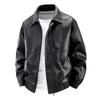 New Spring and Autumn Jacket Flying PU Leather Jacket Slim Tough Men's Youth Leather Jacket