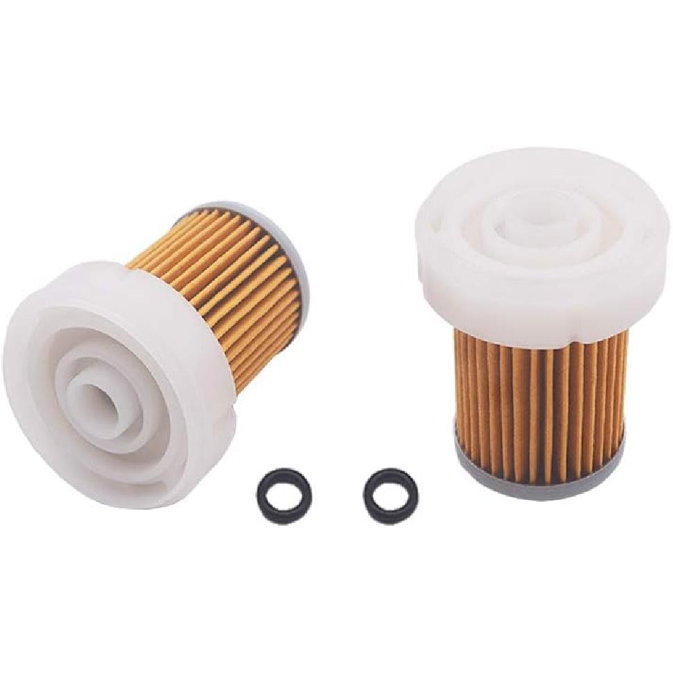 2 Pcs Replacement 6A320-59930 Fuel Filter With O Ring For Kubota B3030 B7400 L3800DT L3800F RTVX1120DW RTVX1140R