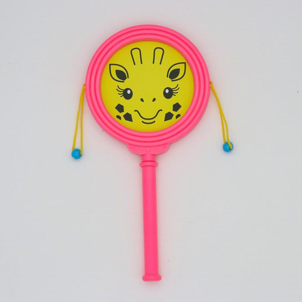 Castle Enterprises Taiko Giraffe and Blue Set of 24 Den-Den Drums, (Pink Assortment), [Japanese Souvenir, Festival/Event/Children's Party/Street