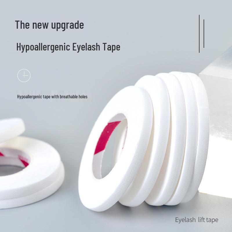 5 Rolls of 4mm Breathable Low-Irritation Eyelash Lifting and Isolation Tape for Extensions.