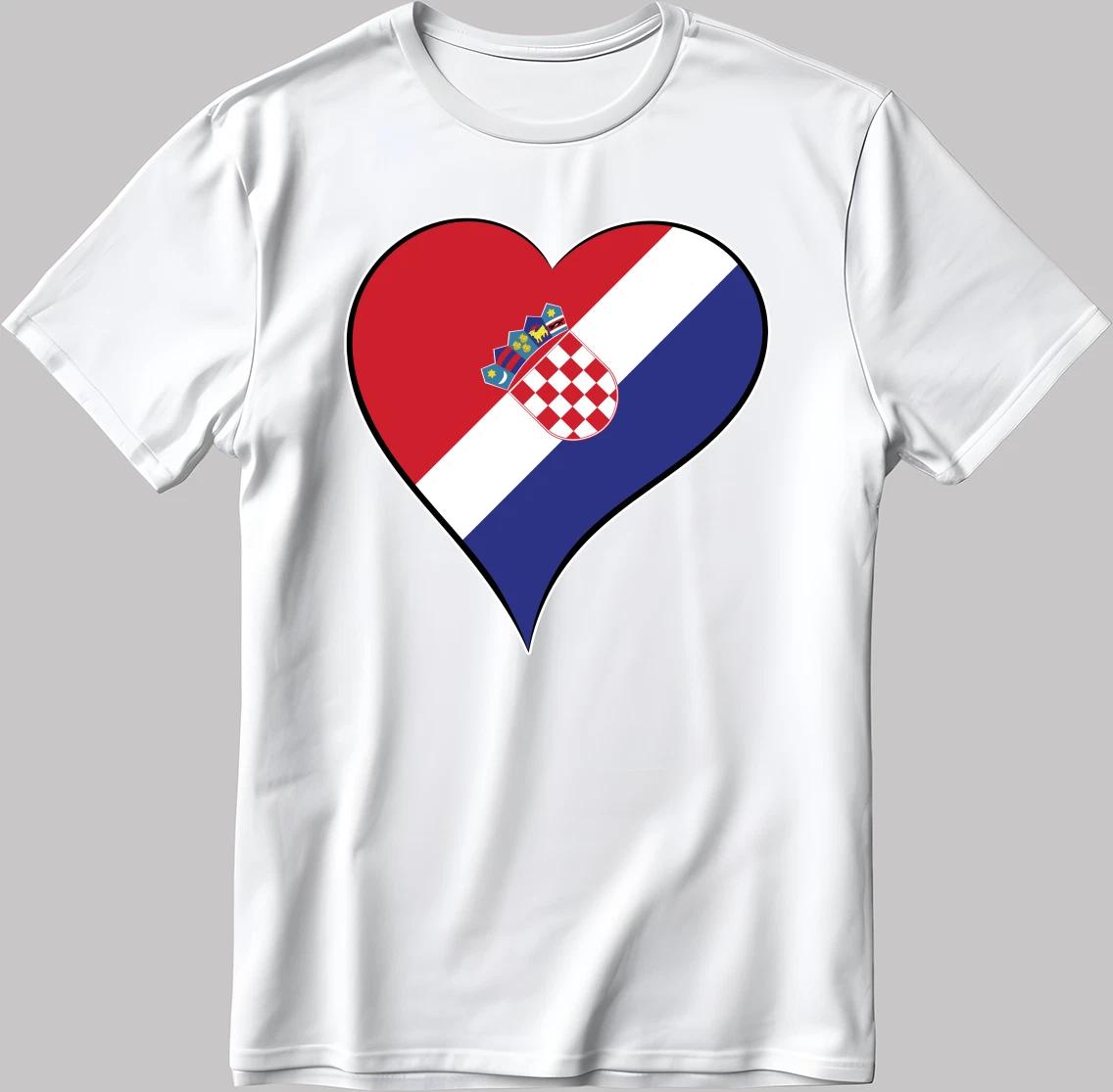 Croatia Eurovision Song Contest Malmö 2024 White-Black Men/Women T Shirt Q007 XS