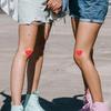 20/50pcs Red Heart-Shaped Bandages -Valentine's Day Wound Care Stickers, Flexible Colorful Cute Adhesive Bandages, Romantic Gift