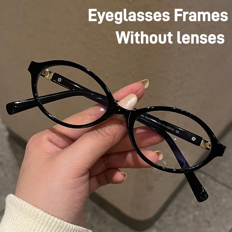 

Eyeglasses Frame Cat Eyes New Simple Small Frame Anti Blue Light Computer Eyewear Optical Eyeglasses Nearsighted Frame Unisex