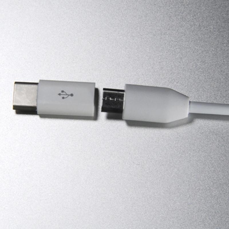 Short USB C to USB Adapters USB Type C Female to MicroUSB Male Adapters Connectors Charger Adapters for Phone Laptops