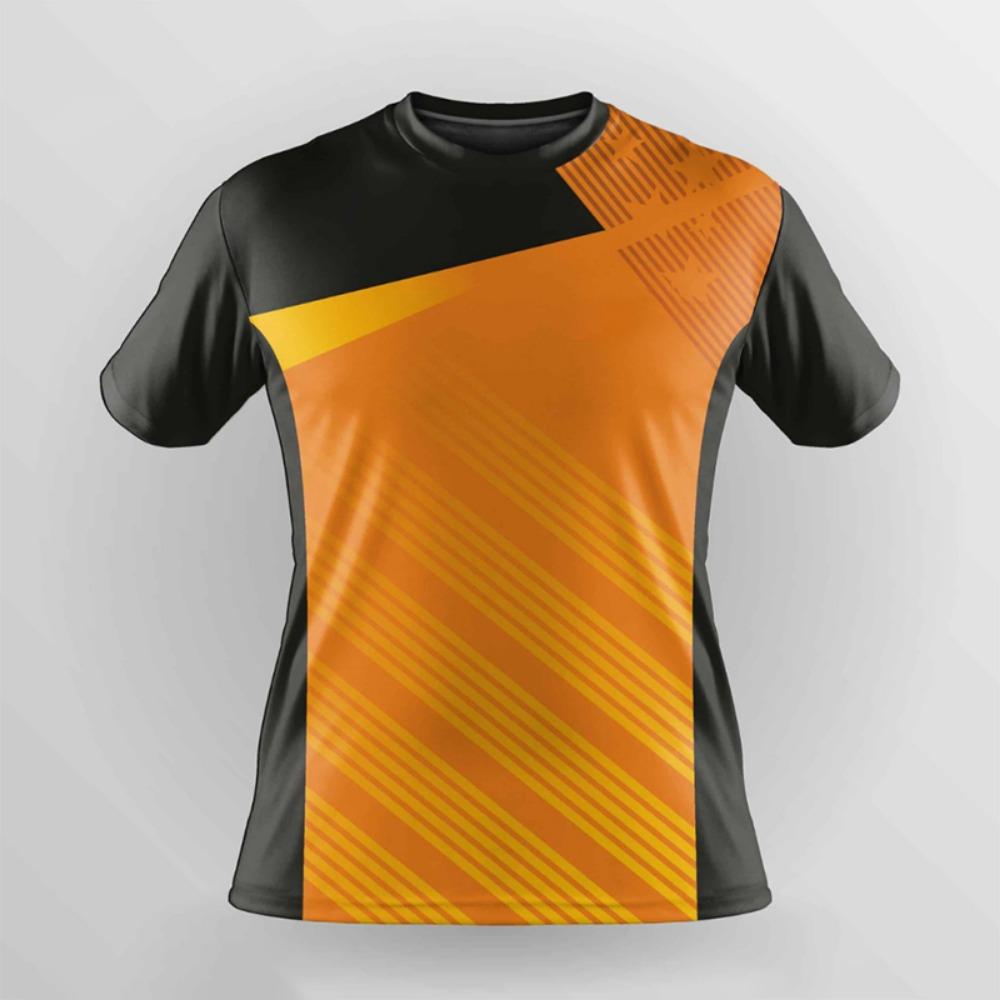 Breathable Men's T-shirts Quick Drying Training Jacket Badminton Uniforms Oversized Round Neck T-shirt Running Tops