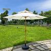 Outdoor Half-Side Patio Sunshade Umbrella