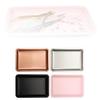Stainless Steel Cosmetic Storage Tray Jewelry Tray Plate Doctor Surgical Tray Desktop Storage Tool Metal Fack Nail Art Tray