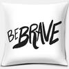 Black and White Style Decorative Pillowcase Car Ornaments Office Living Room Sofa Home Pillowcase